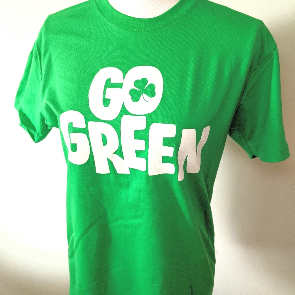 Kelly Green "Go Green" Tee